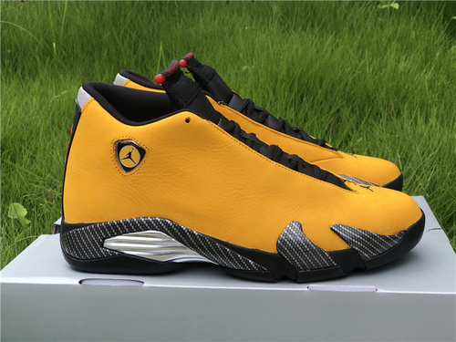 Pure original version_ Air Jordan 14 _Ferrari_ item number_ BQ3685-706 full yard full yard 7--13-7e1a9ac2